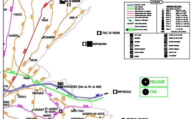 Bureau d'études de signalisation routière Toulouse, Haute-Garonne, mobilité et déplacements en Occitanie.